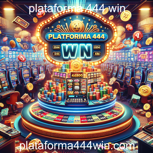 Descubra a Emoção dos Jackpots na Plataforma 444 Win